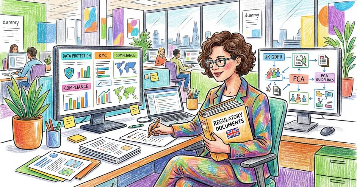 UK regulated industries AI compliance framework guide covering financial services, healthcare, and legal sector requirements