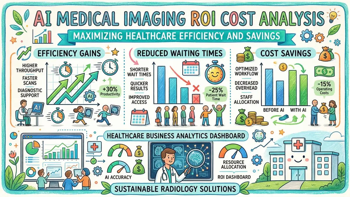 Return on investment analysis for AI implementation in medical imaging departments
