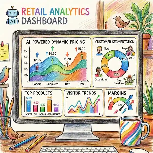 AI-powered retail analytics and customer insights dashboard
