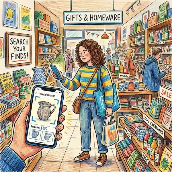 Visual search and computer vision technology for retail