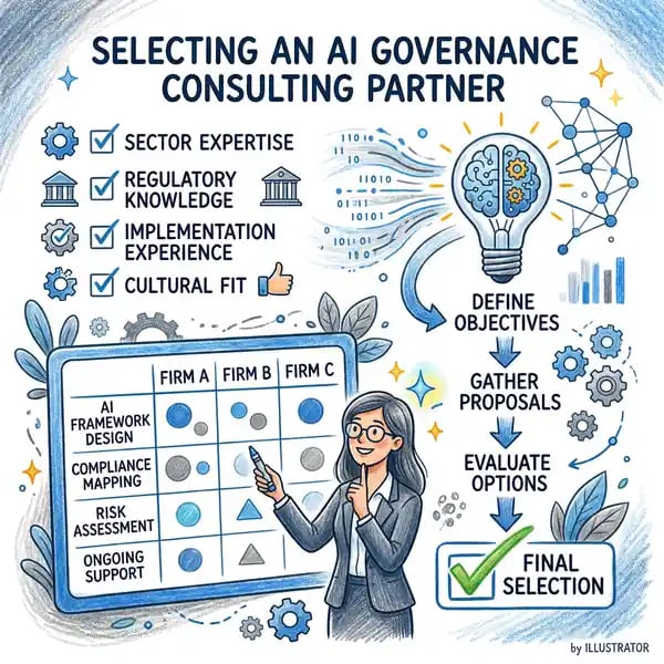 AI governance consulting partner selection criteria and evaluation framework