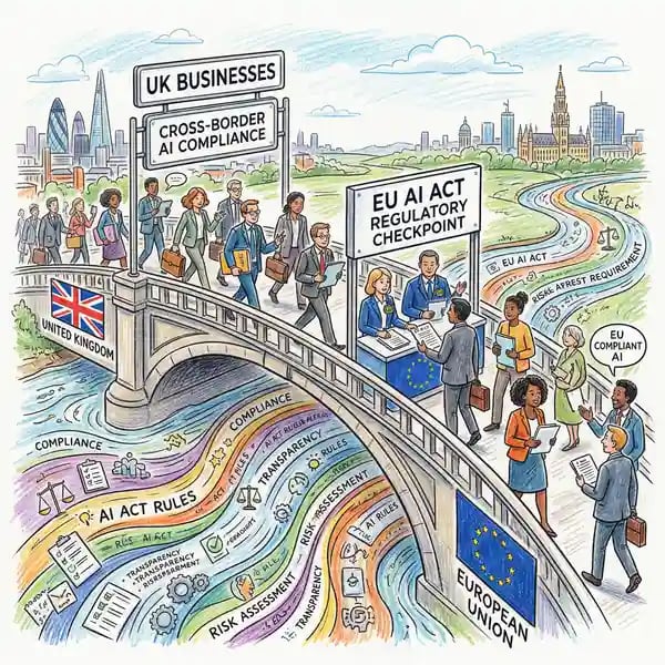 UK businesses navigating EU AI Act compliance across borders