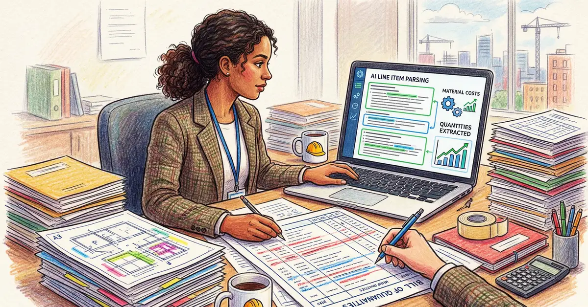 AI for Construction BOQ: How Artificial Intelligence Is Transforming Bill of Quantities and Document Parsing