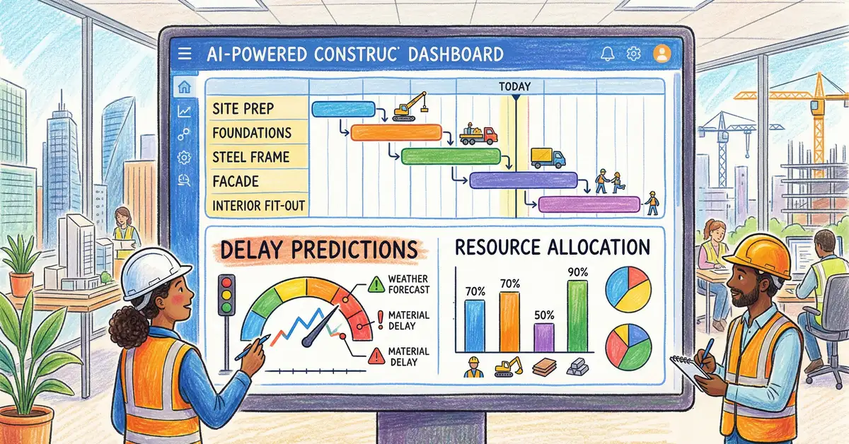 AI for Construction Project Management: How Artificial Intelligence Is Eliminating Delays and Cost Overruns