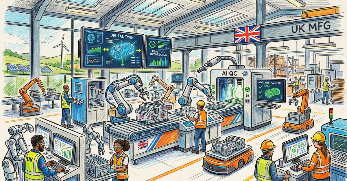 AI for Manufacturing: How UK Firms Are Using Artificial Intelligence